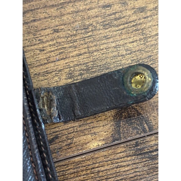 Vintage Dunhill London Brown Leather Passport-Ticket-Money Holder Organizer - Picture 5 of 14